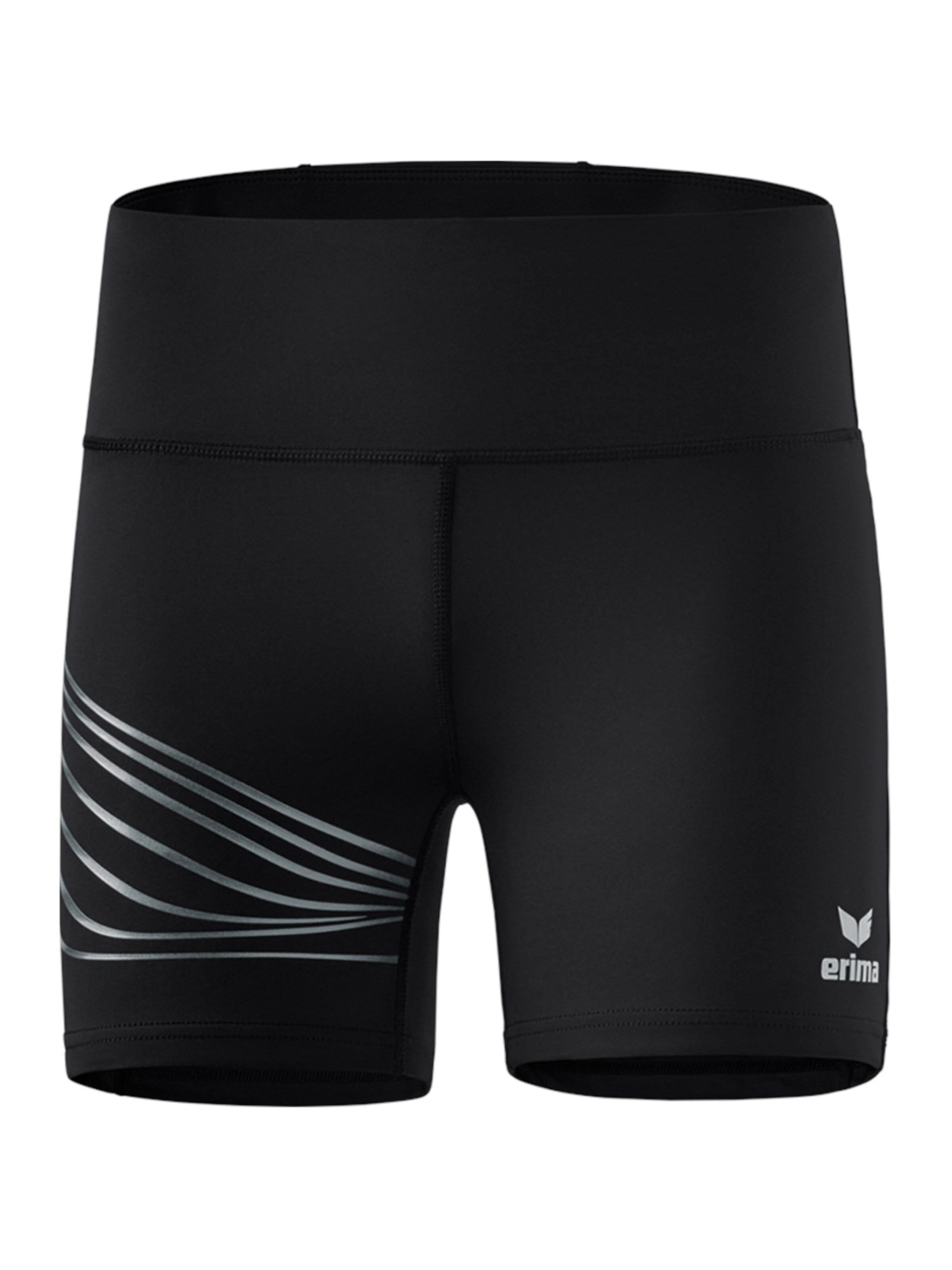 ERIMA Skinny Sporthose in Schwarz: Vorderseite