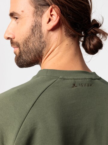 VAUDE Athletic Sweater 'Mineo III' in Green