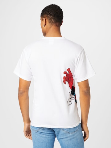 HUF Shirt 'FACE OFF' in White