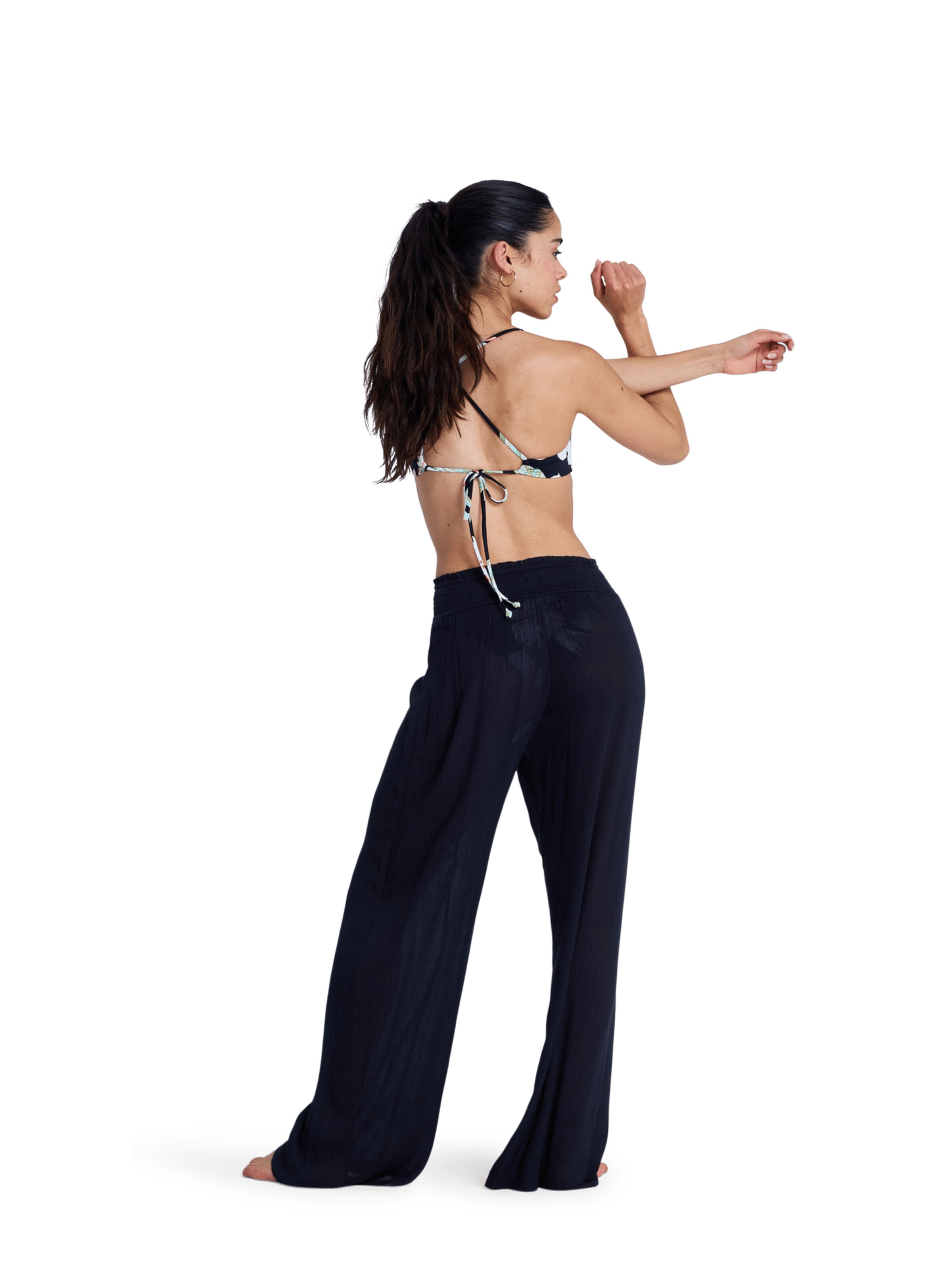 ROXY Loosefit Hose in Schwarz