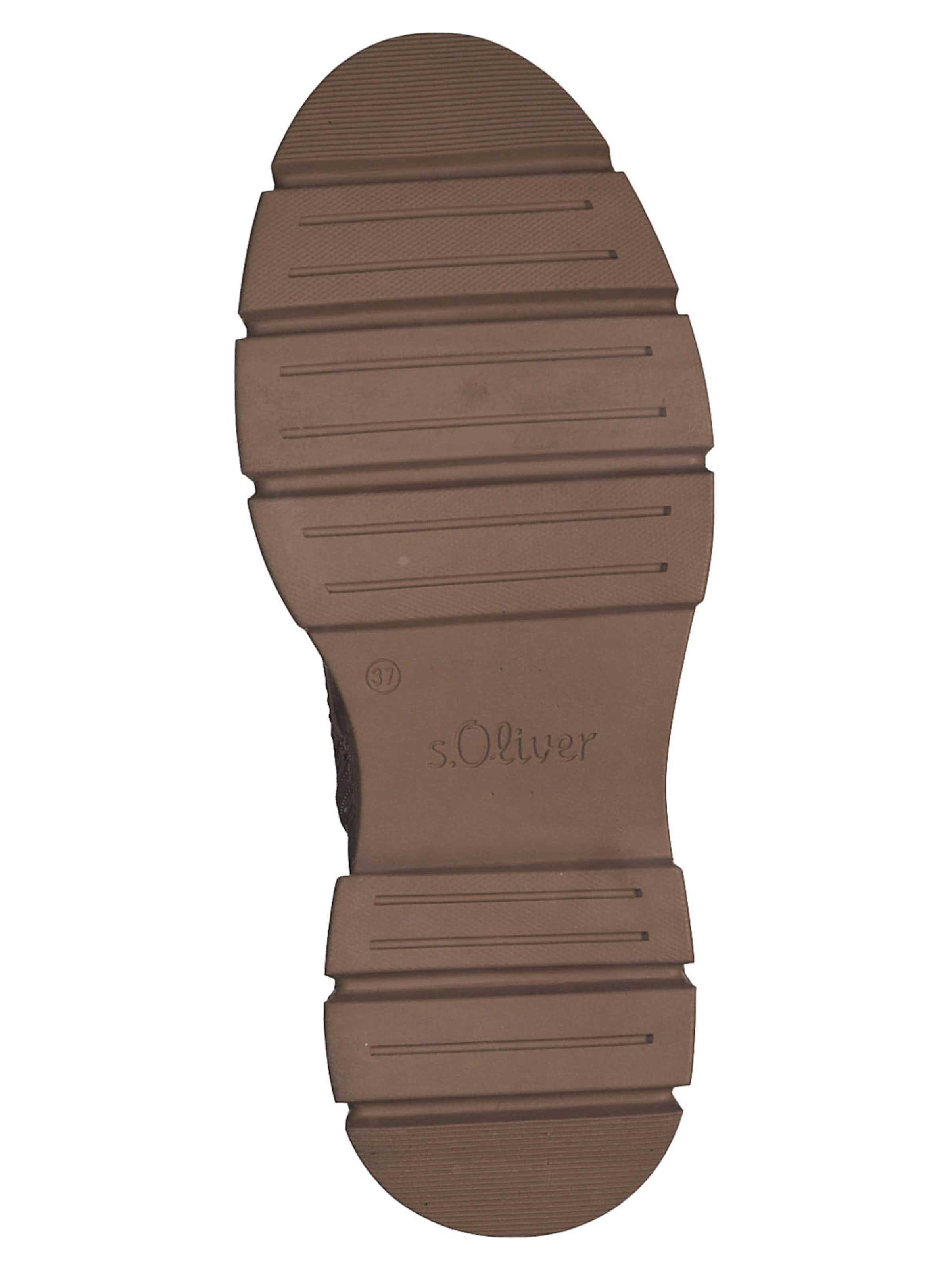 s.Oliver Stiefelette in Braun