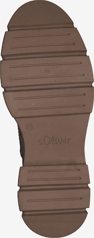 s.Oliver Snørestøvletter i brun