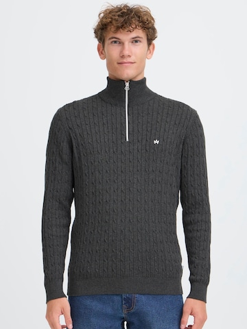 Kronstadt Sweater ' KSCall half zip ' in Black