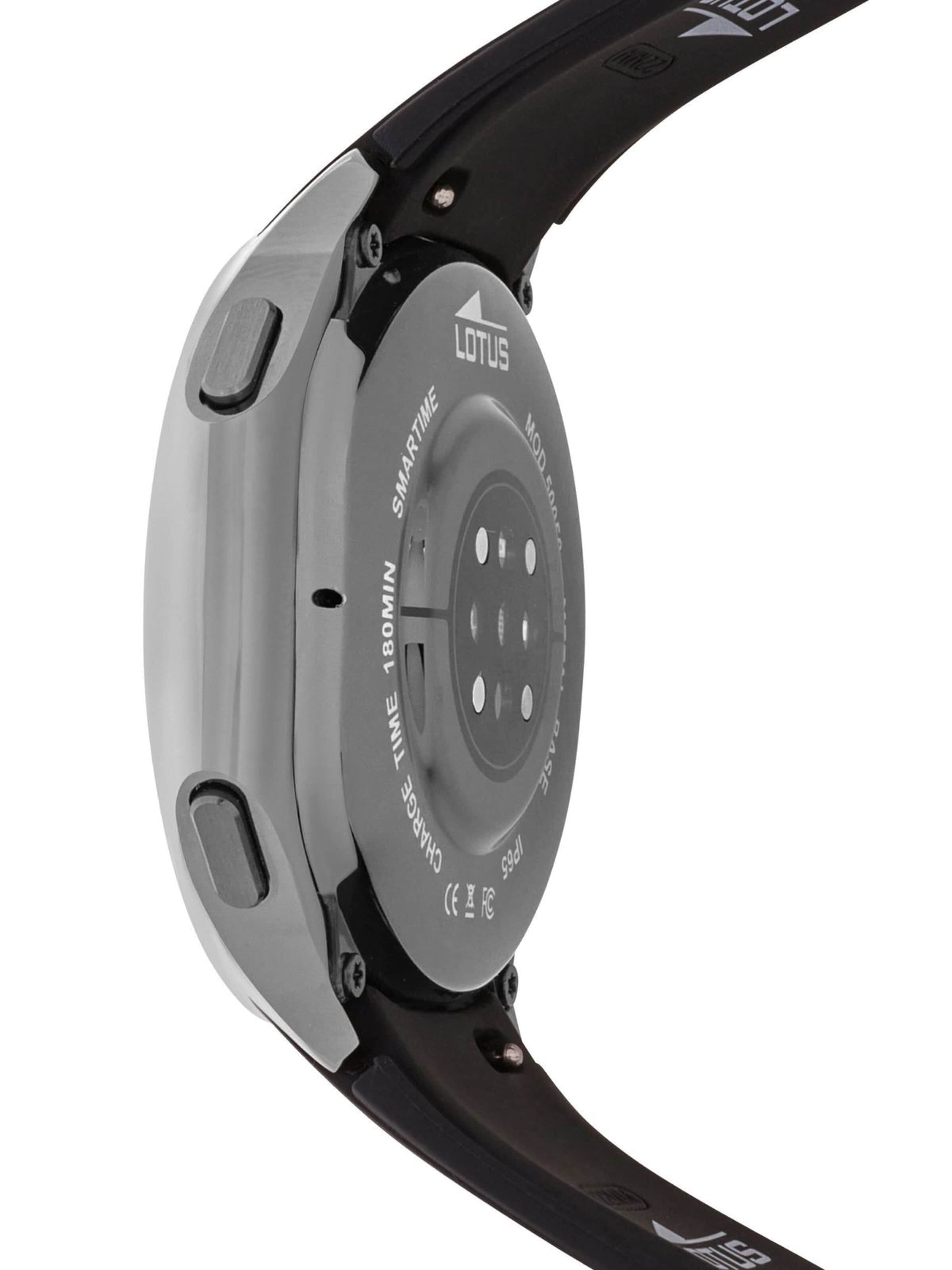 Lotus Digitaal horloge 'Smartwatch Outdoor Sports' in Zwart