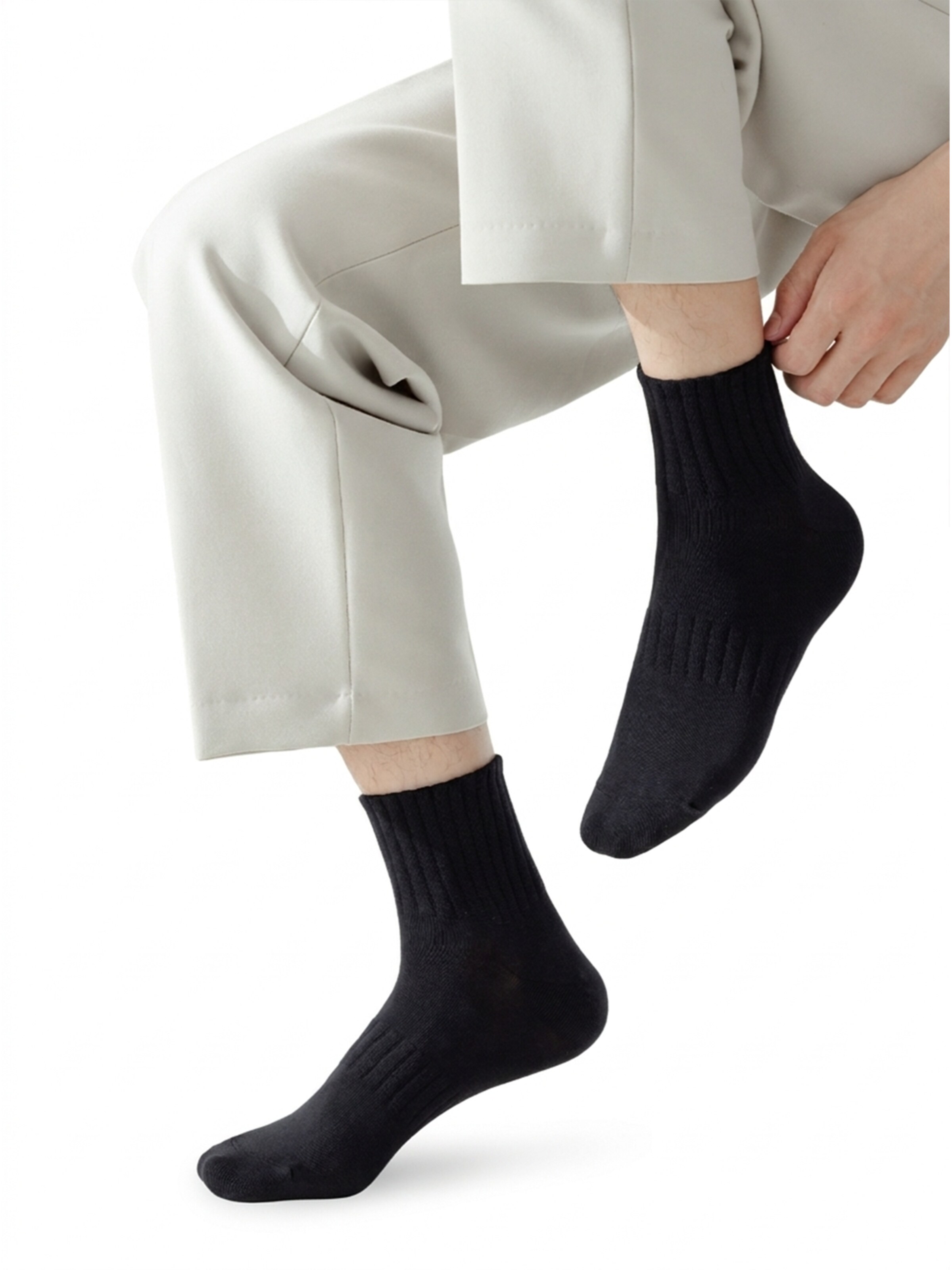 Millo Socks 'Everyday Teens' in Black