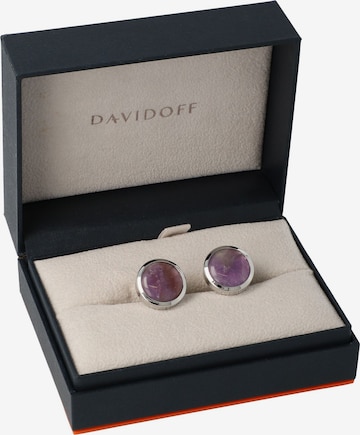 Davidoff Cufflinks 'Precious Stones' in Purple