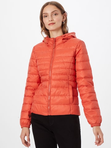 ONLY Between-Season Jacket in Orange: front