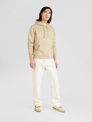 Champion Authentic Athletic Apparel Sweatshirt in Beige