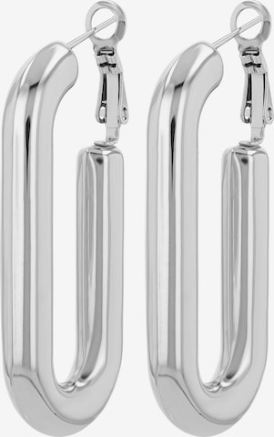 Akzent Earrings 'wasserfest' in Silver: front