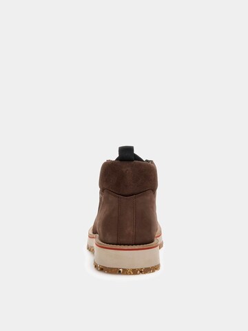 GUESS Lace-Up Boots 'Kurma' in Brown