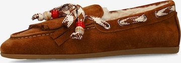 Mocassin MANFIELD en marron : devant