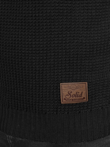 !Solid Pullover 'Terrance' in Schwarz