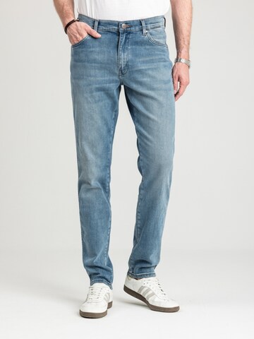 WRANGLER Regular Jeans 'Wrangler River Grey Light 112373002' in Blau