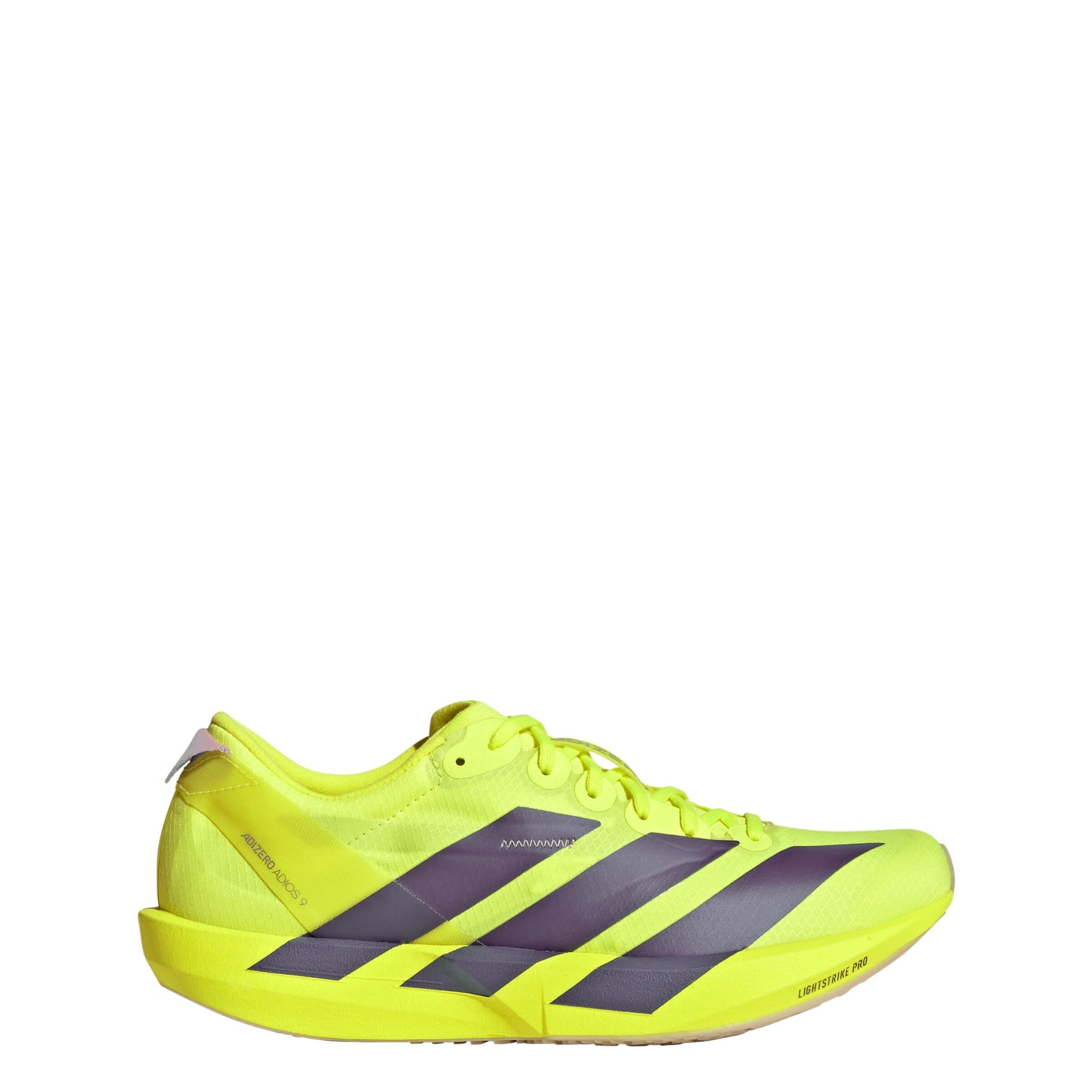 ADIDAS PERFORMANCE - Sapatilha de corrida 'Adizero Adios 9' em amarelo