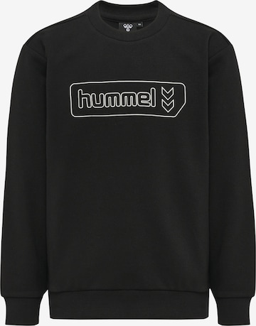 Sweat Hummel en noir : devant