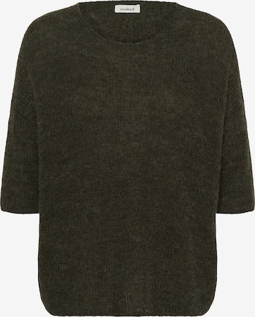 SOAKED IN LUXURY Pullover 'Tuesday' in Braun: Vorderseite