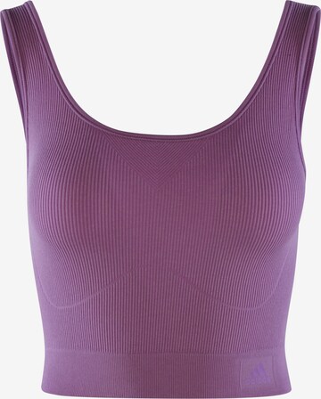 ADIDAS SPORTSWEAR Top ' Ripp Stretch ' in Purple: front