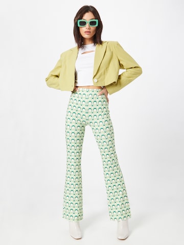 Nasty Gal Blazer in Yellow