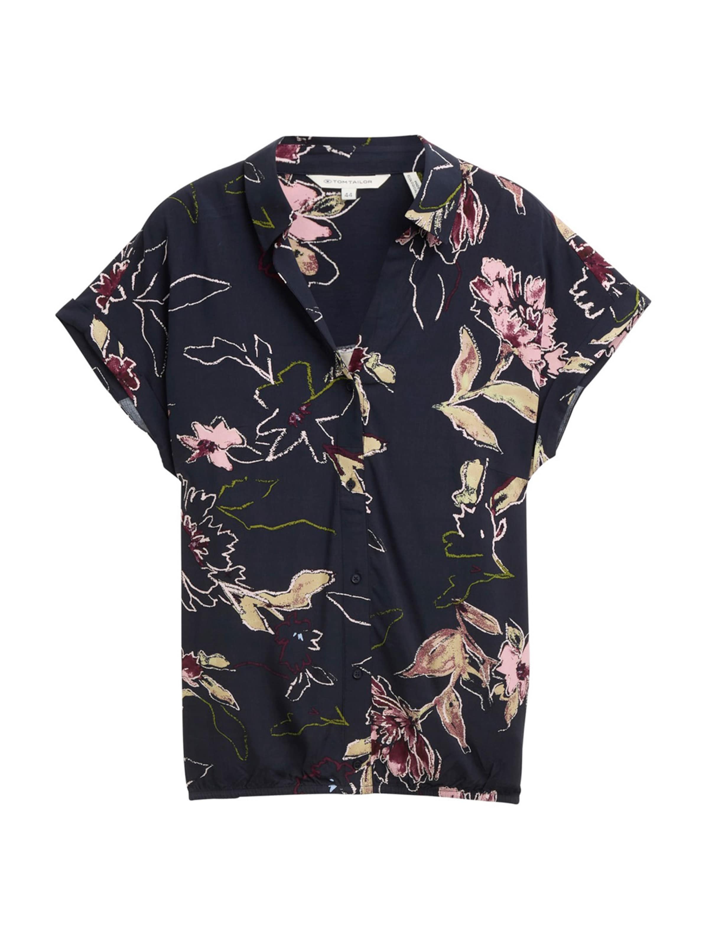 Tom Tailor Women + Blouse in Blauw: voorkant