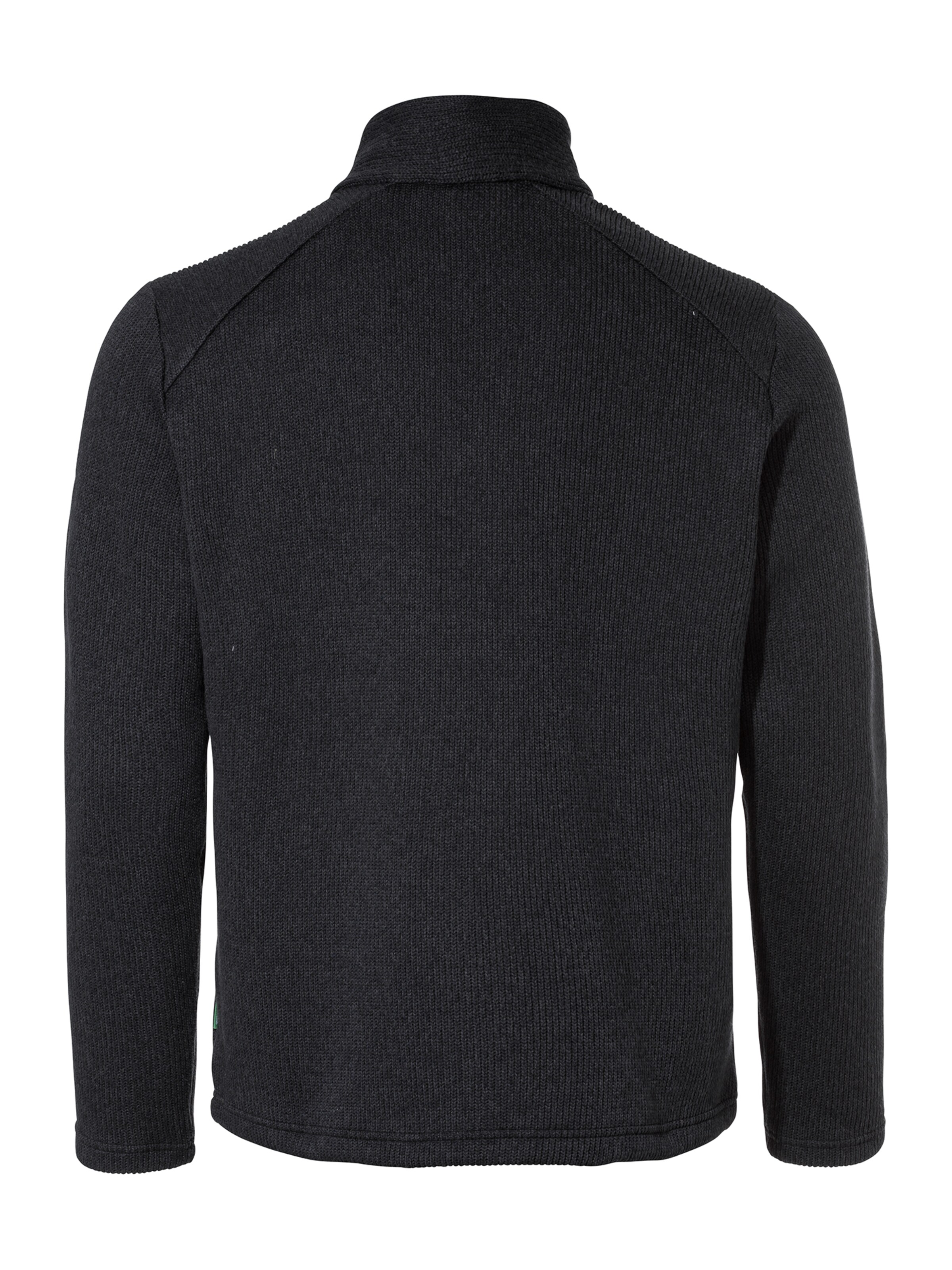 VAUDE Athletic Sweater 'Tesero' in Black