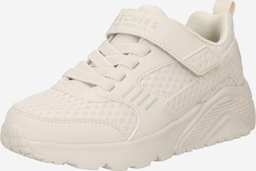 Baskets 'UNO LITE - ZELTON' SKECHERS en blanc : devant