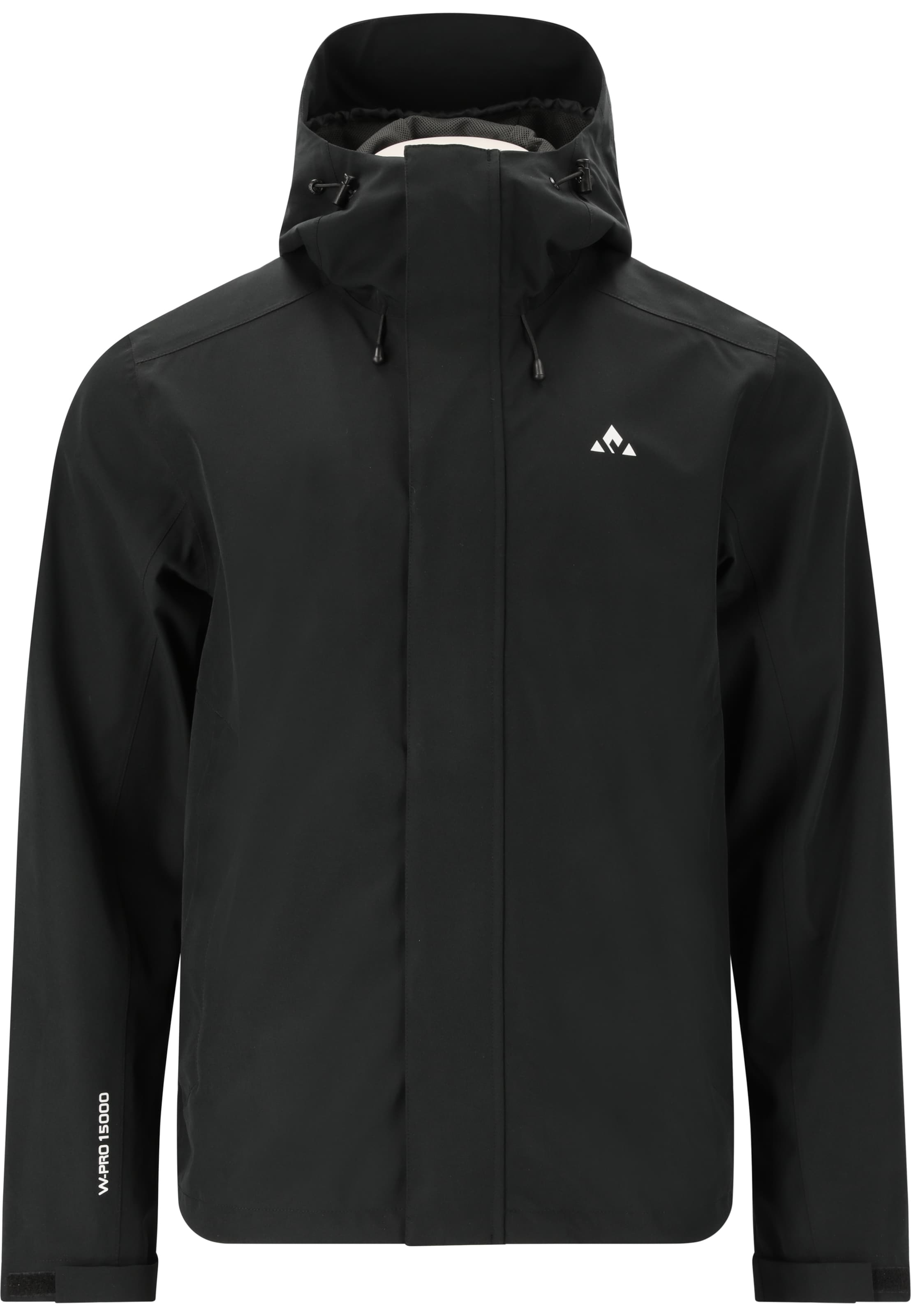 Whistler Outdoor jacket 'Wheeler' in Black: front