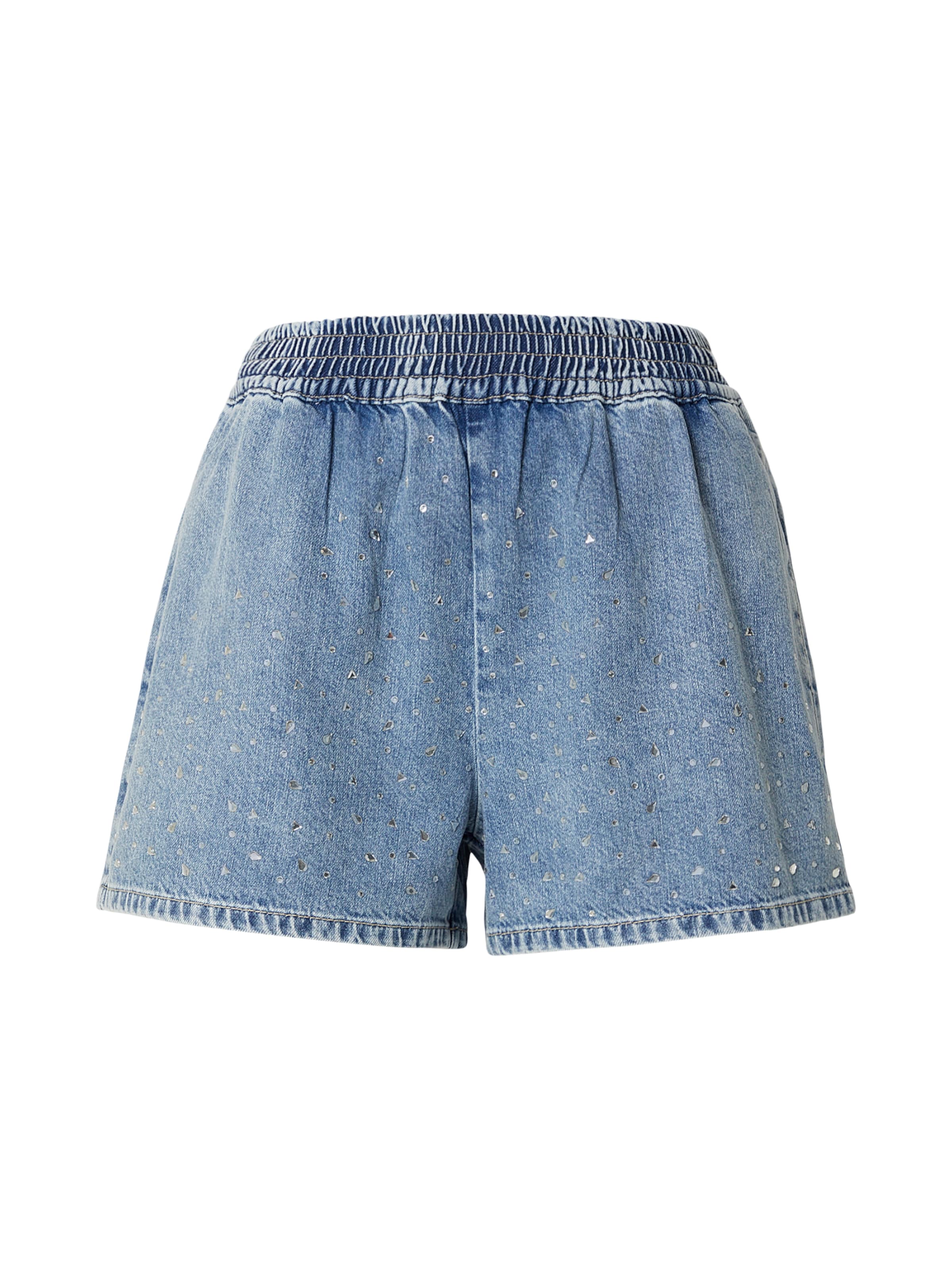 Regular Jeans de la Sarah Engels x About You pe albastru: față