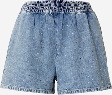 Regular Jeans de la Sarah Engels x About You pe albastru: față