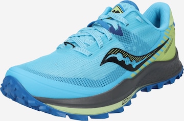 Chaussure de course 'Peregrine 11' saucony en bleu : devant