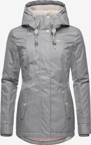 Ragwear Performance Jacket 'Monade II' in Grey: front