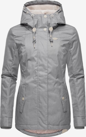 Ragwear Performance Jacket 'Monade II' in Grey: front