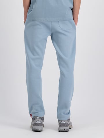 ALPHA INDUSTRIES Regular Broek in Blauw