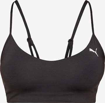 Bustier Soutien-gorge de sport 'Move' PUMA en noir : devant