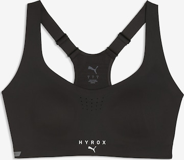 Soutien-gorge de sport 'Puma x Hyrox Pwrmode' PUMA en noir : devant