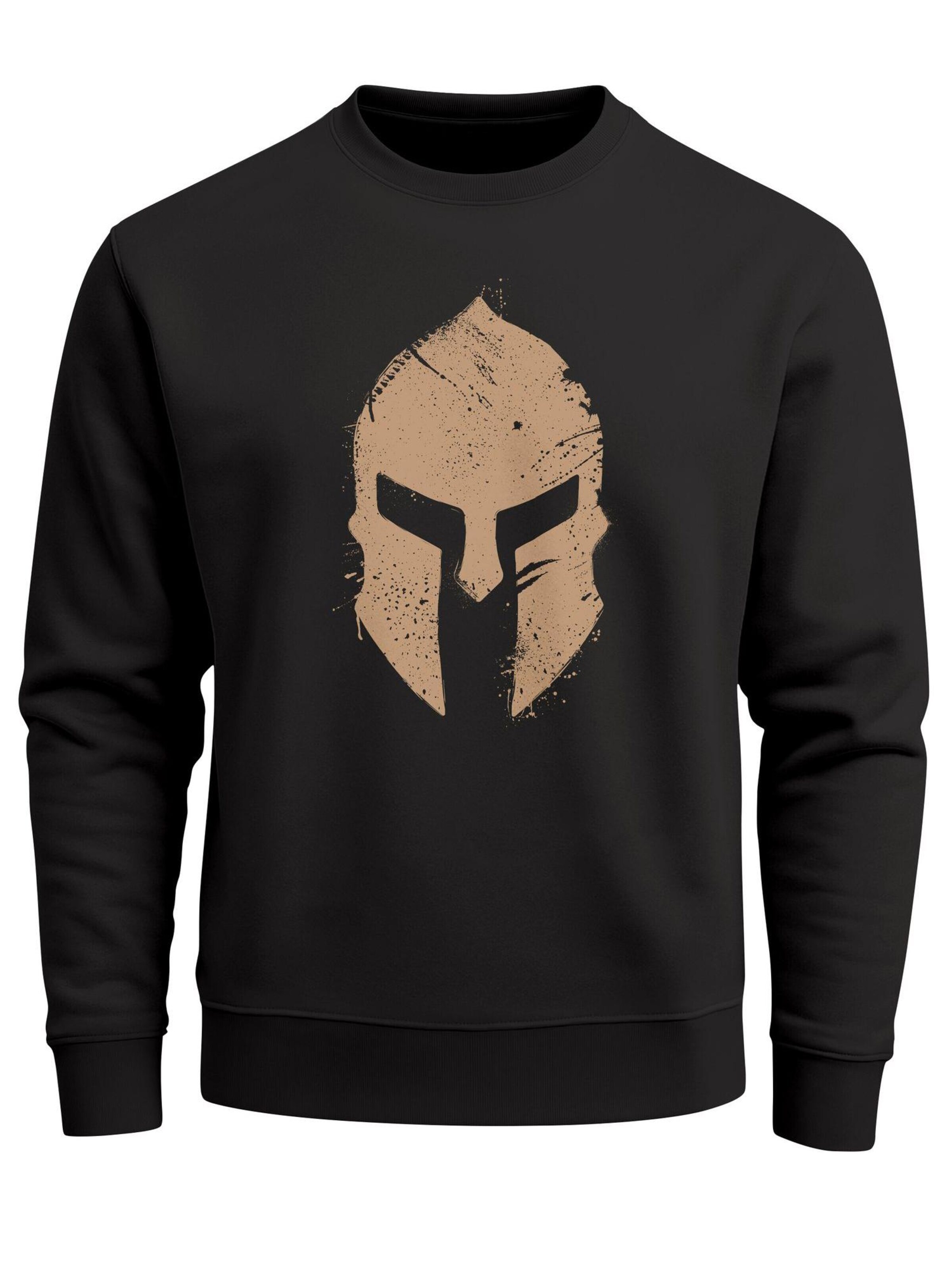 Neverless Sweatshirt 'Sparta 2' in Black: front
