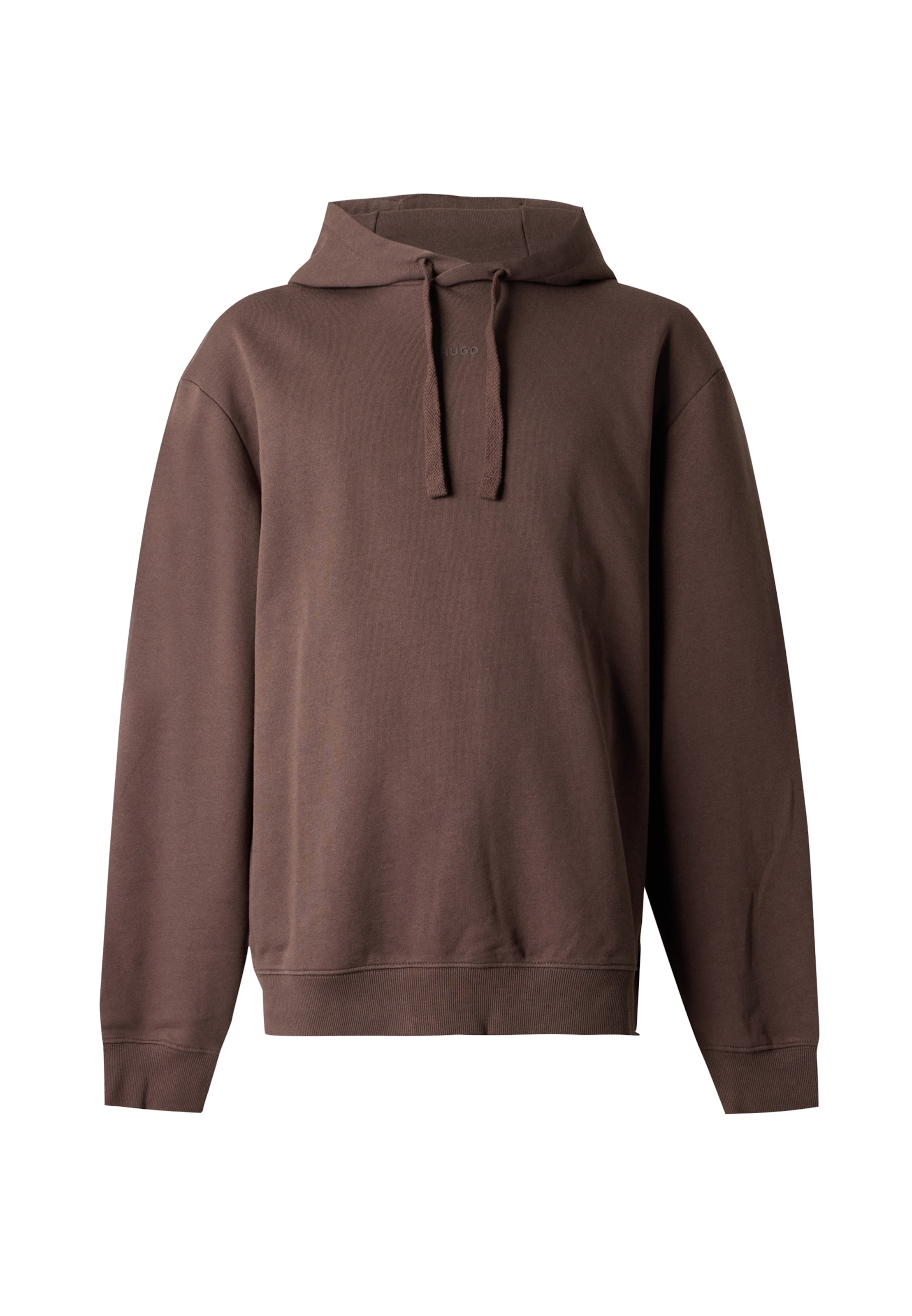 HUGO Sweatshirt 'Dapo' in Brown: front
