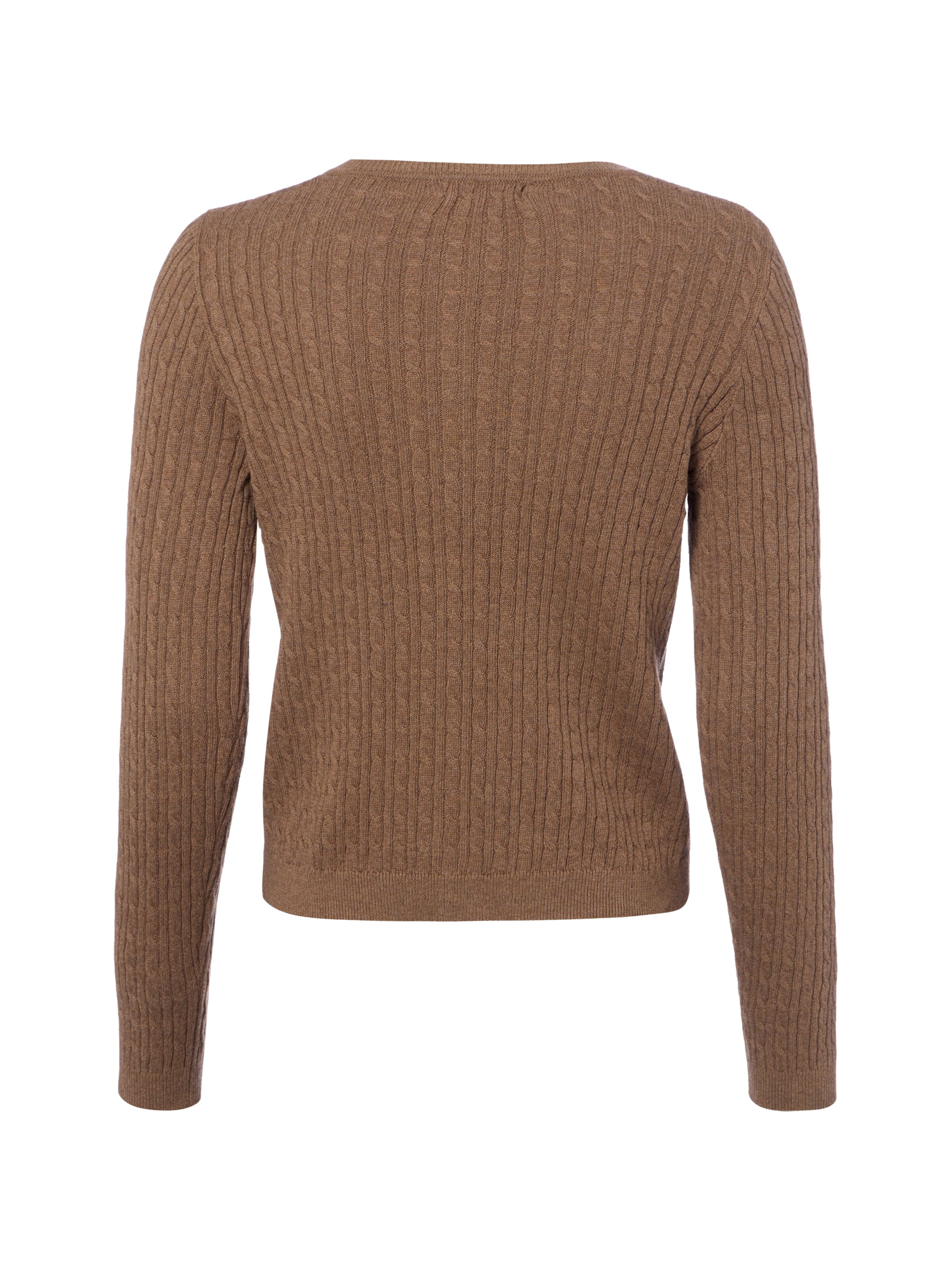 Franco Callegari Gebreid vest in Bruin