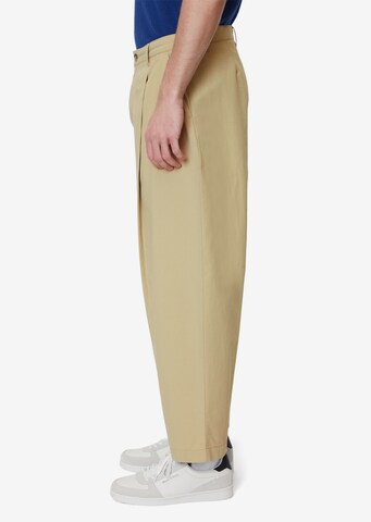 Marc O'Polo DENIM Loose fit Pleat-Front Pants in Beige