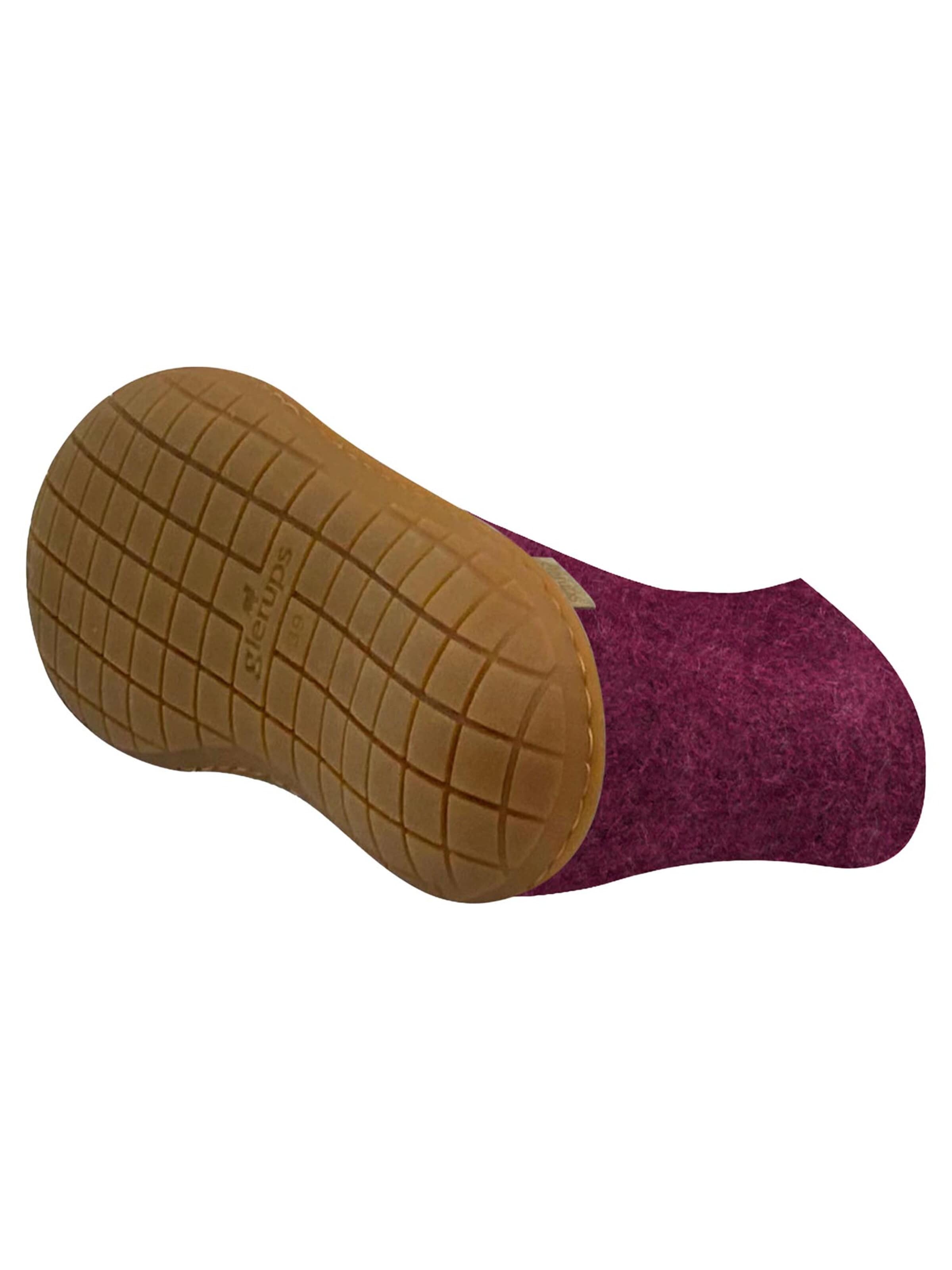 Glerups Mules 'Kautschuksohle' in Purple