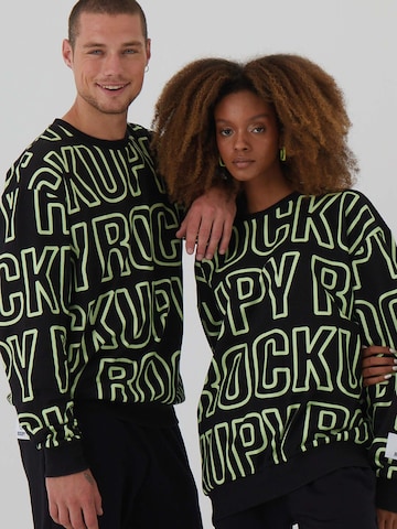 Rockupy Sweatshirt 'Stacy' in Black: front
