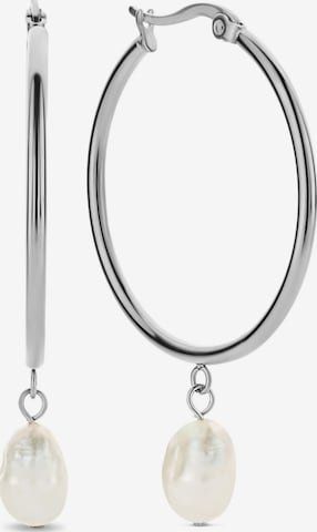 Orecchini 'ÉLISE PEARL' di Kamiko in argento: frontale