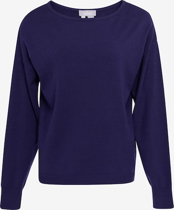 Usha - Jersey en azul: frente