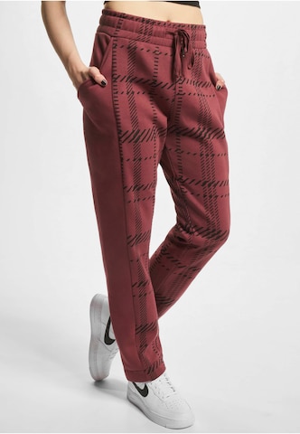 Regular Pantalon Thug Life en rose