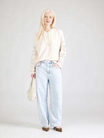 Liu Jo Sweatshirt 'ECS' in Beige