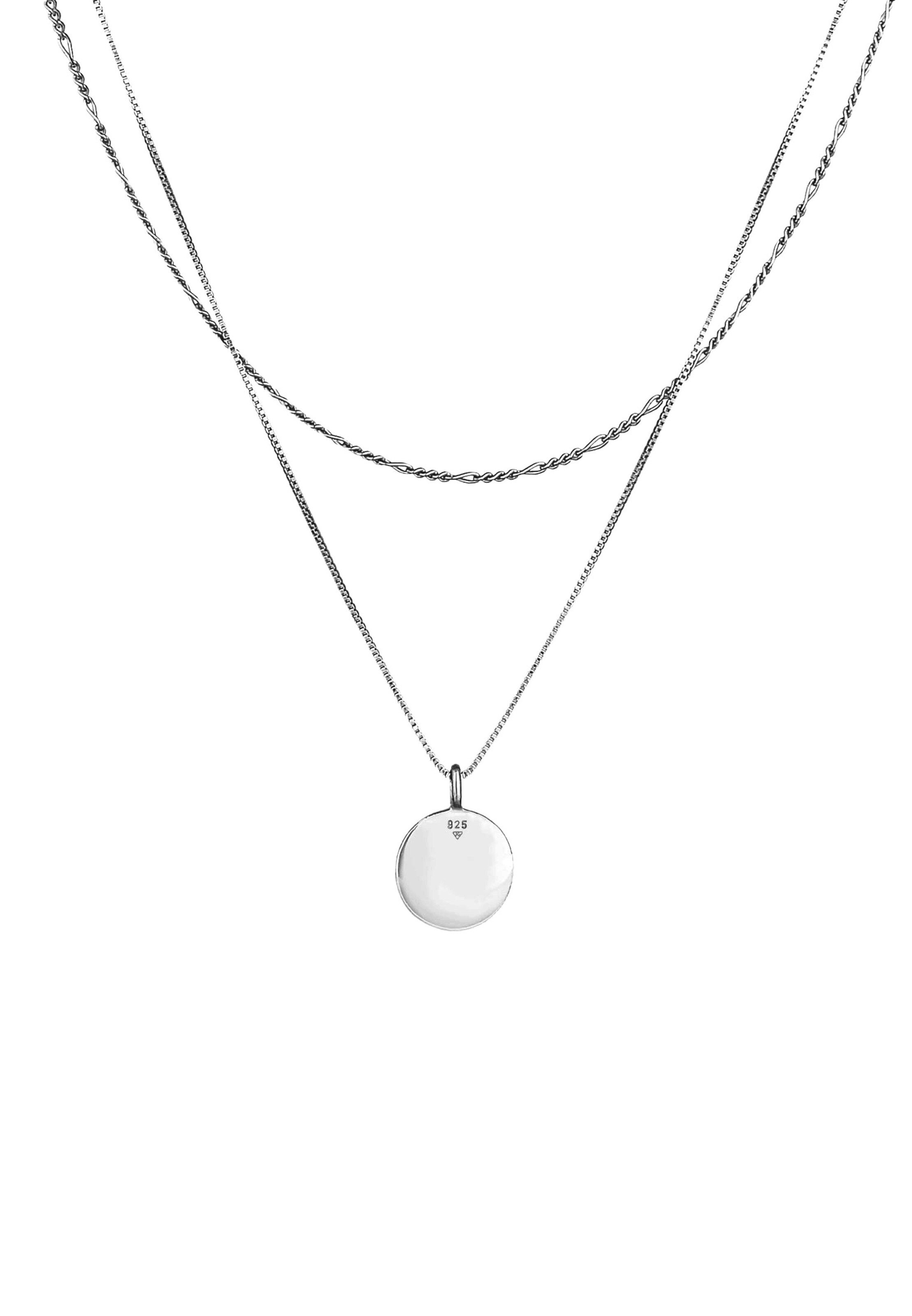 KUZZOI Kett 'Geo', värv Hõbe