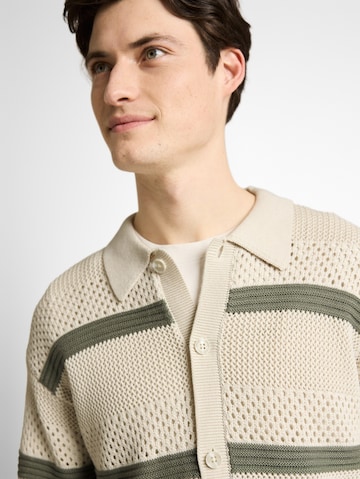 TOM TAILOR DENIM Strickjacke in Grün