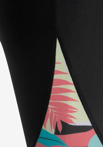 Skinny Pantalon de sport LASCANA ACTIVE en noir