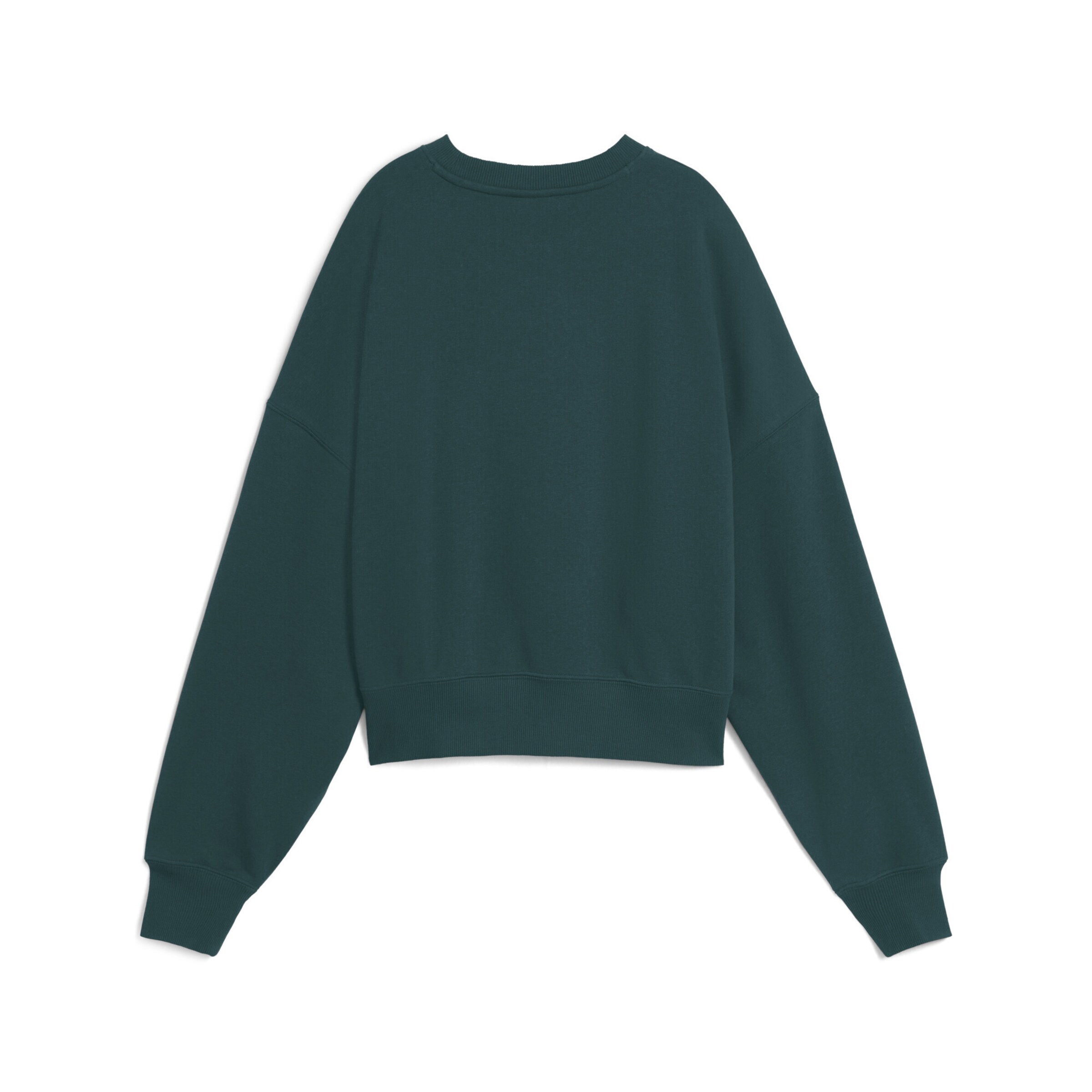 PUMA Sweatshirt 'Wardrobe Essentials Sports Legacy' in Groen