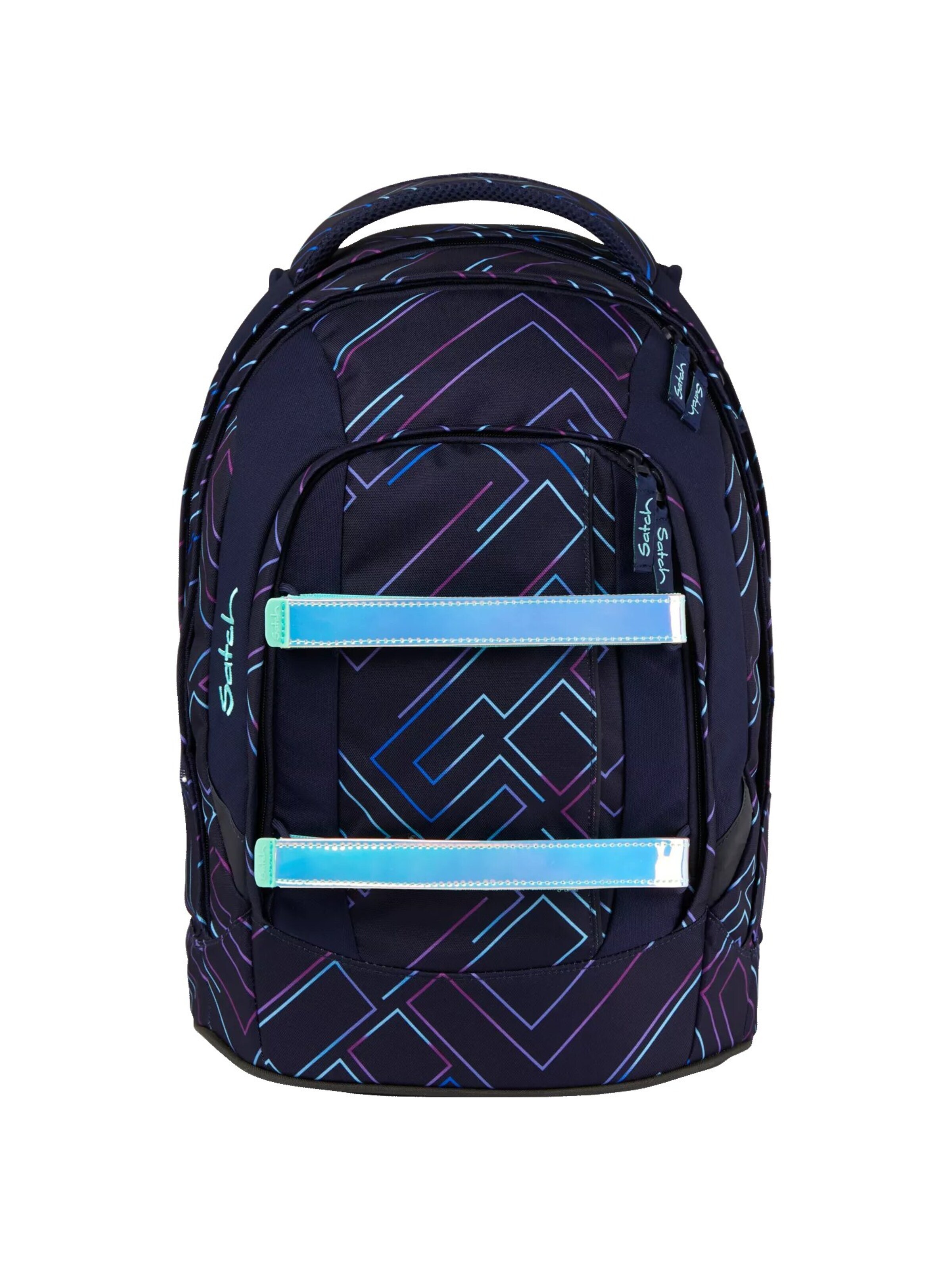 Satch Backpack 'Schulrucksack pack' in Purple: front