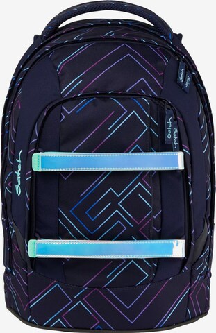Satch Backpack 'Schulrucksack pack' in Purple: front